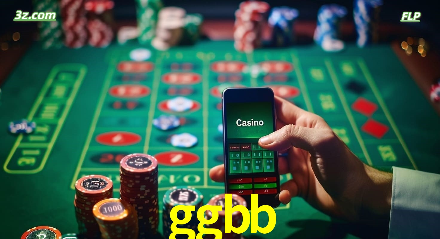 Cassino online móvel ggbb com apostas em roleta e fichas de pôquer