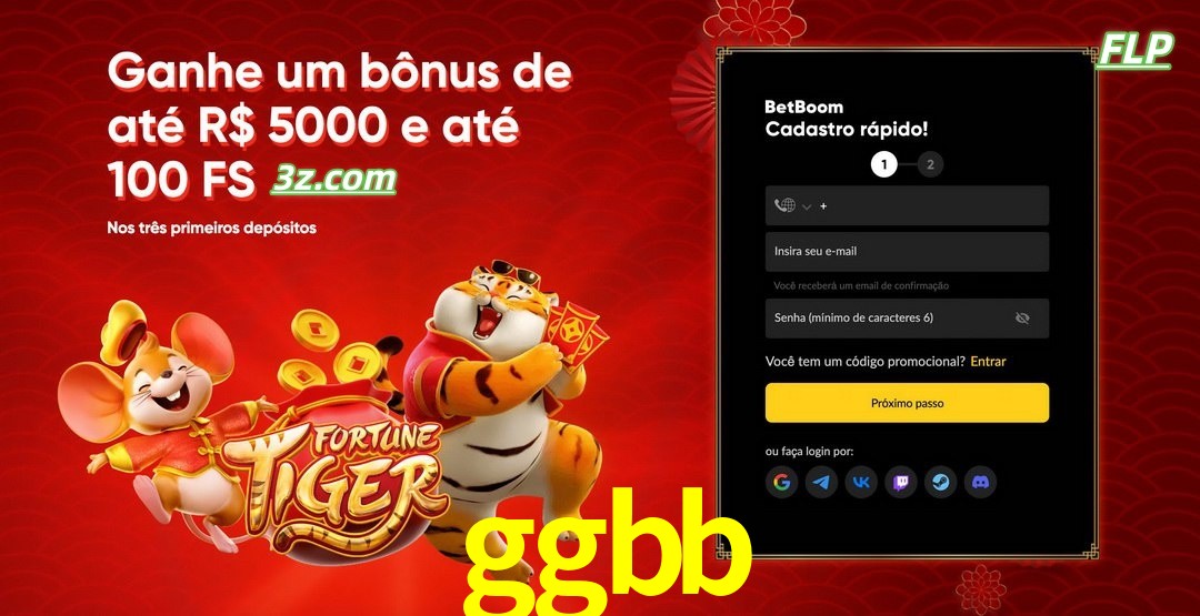ggbb cassino Brasil bônus de boas-vindas até R$5000 e 100 free spins