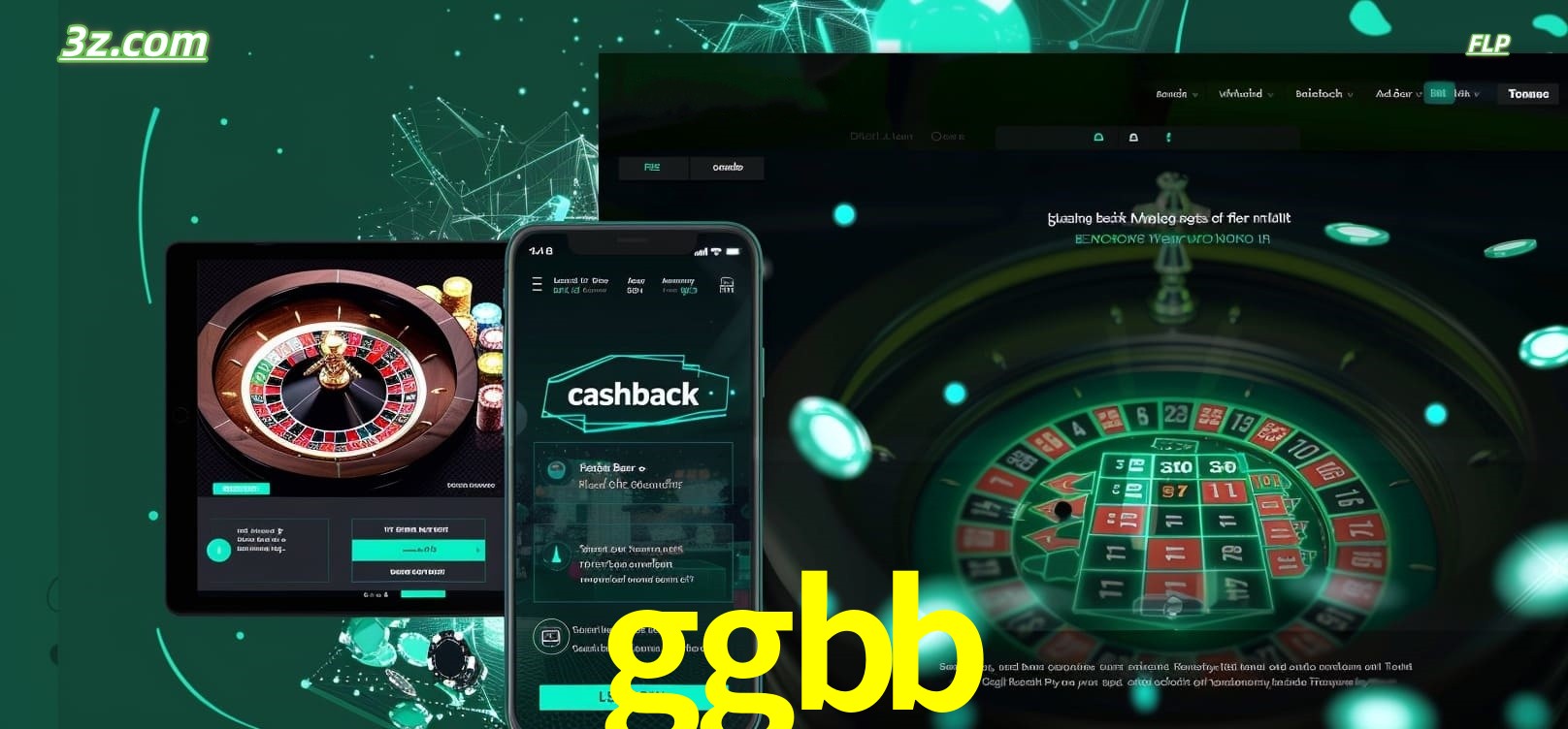 Jogue roleta em dispositivos móveis e desktop com ggbb