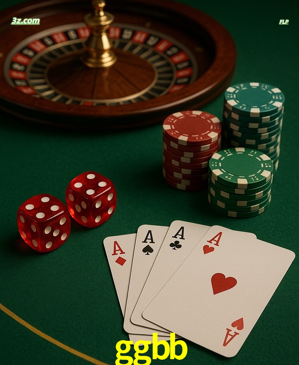 Cassino online ggbb com jogos de mesa: roleta, dados, pôquer e fichas